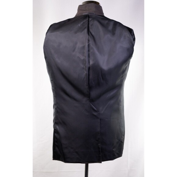 Hickey Freeman Mens 42L 2btn Brown Wool Blazer Sport Coat Suit Jacket Striped - Picture 10 of 13